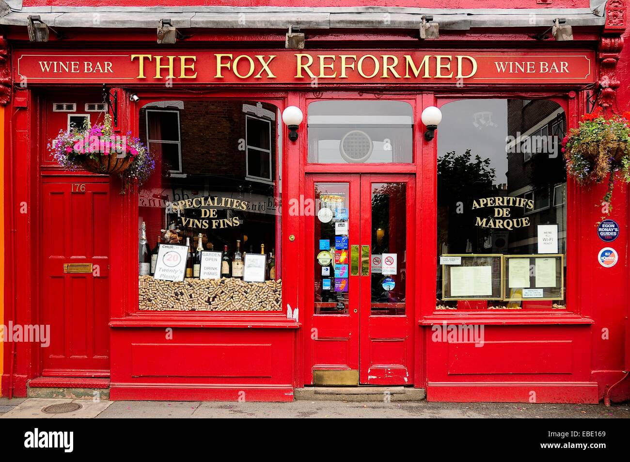 Wine Bar The Fox Reformed, Stoke Newington, London, England, UK, Europe Stock Photo Alamy