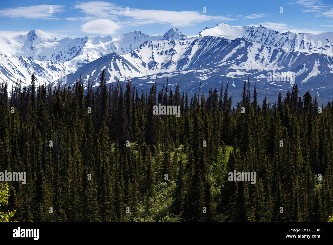 Alaska Highway, Rocky Mountains, Northern British Columbia, Canada ...