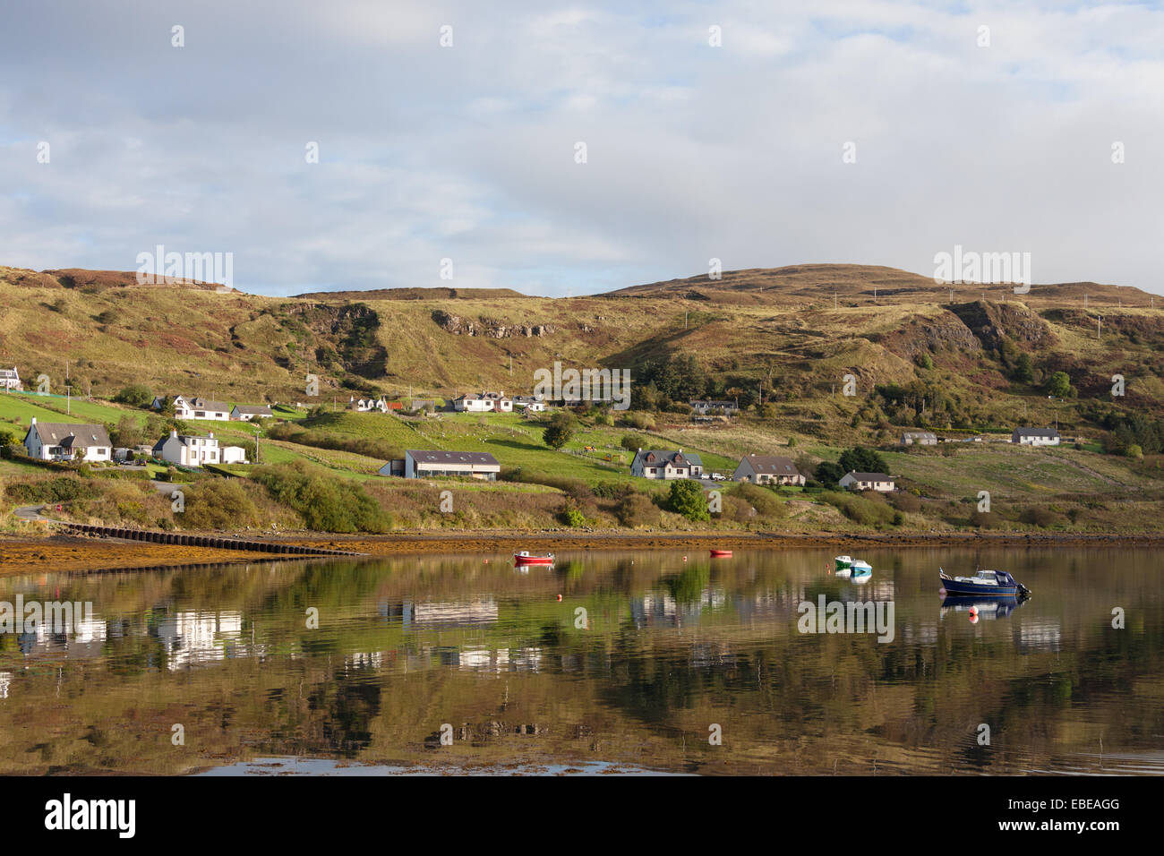 Uig, Isle of Skye, Inner Hebrides, Scotland. Stock Photo