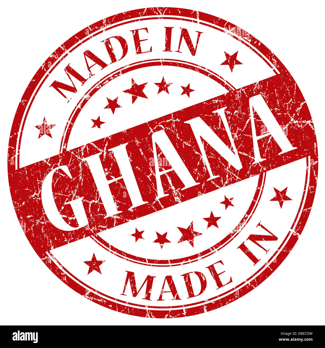 made in ghana stamp Stock Photo Alamy