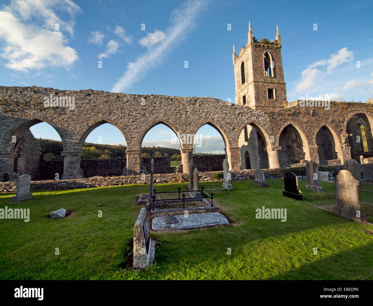 Baltinglass Abbey in County Wicklow, Ireland Stock Photo - Alamy