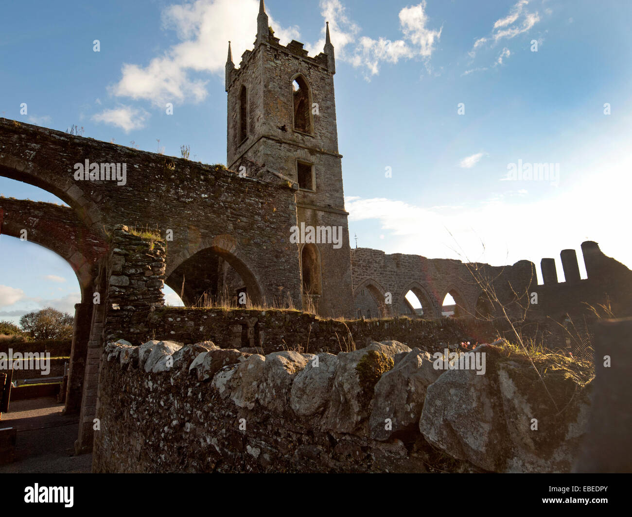 Baltinglass Abbey in County Wicklow, Ireland Stock Photo - Alamy