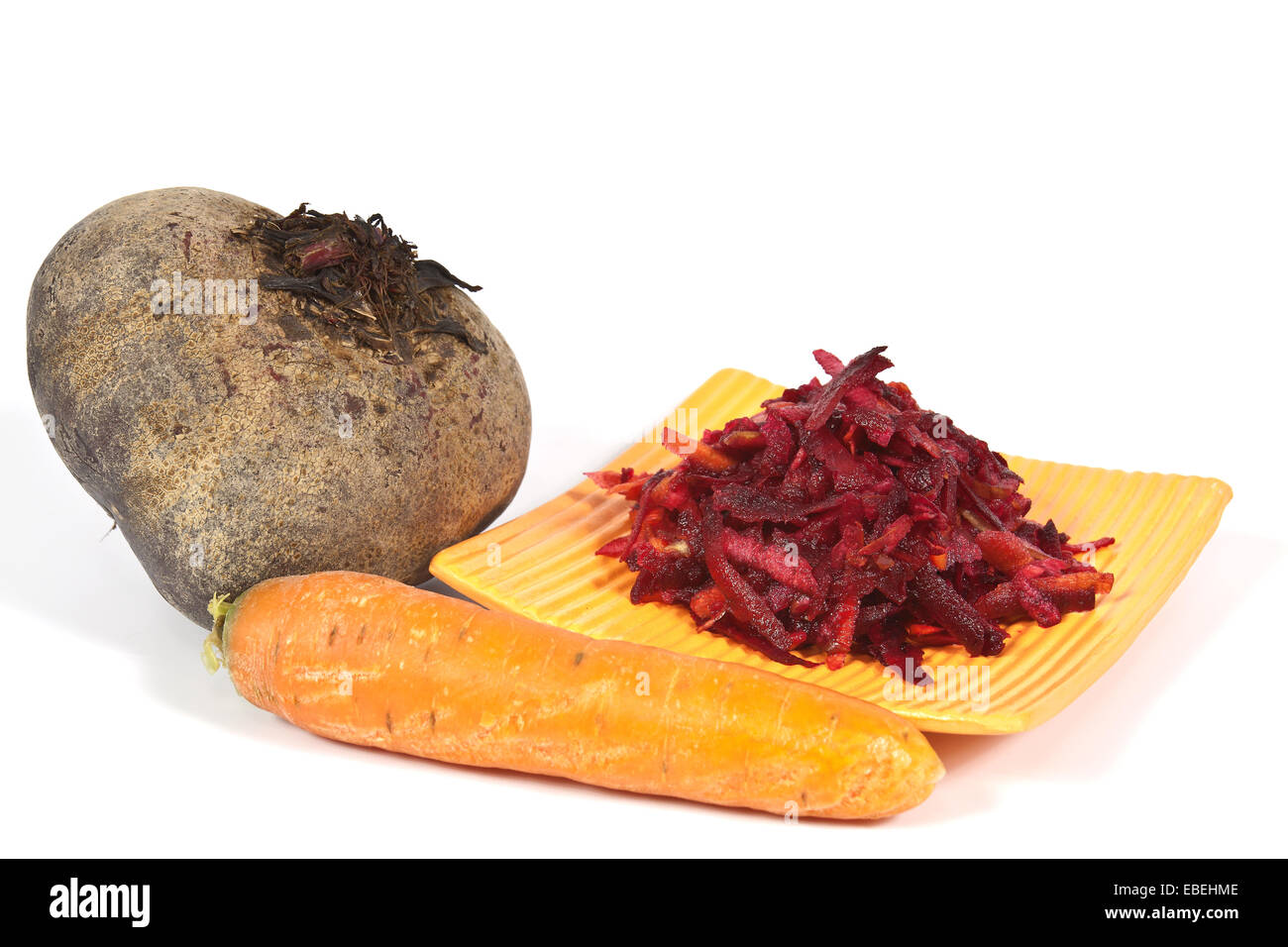 Beetroot vegetable vitamin is used for salads and borscht in Eastern Europe Stock Photo