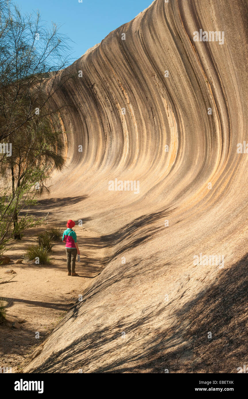 Wave Rock, Hyden, WA, Australia Stock Photo - Alamy