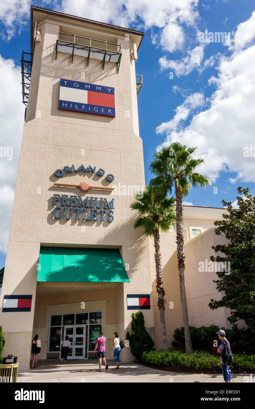 Orlando Florida Premium Outlets shopping Tommy Hilfiger designer ...