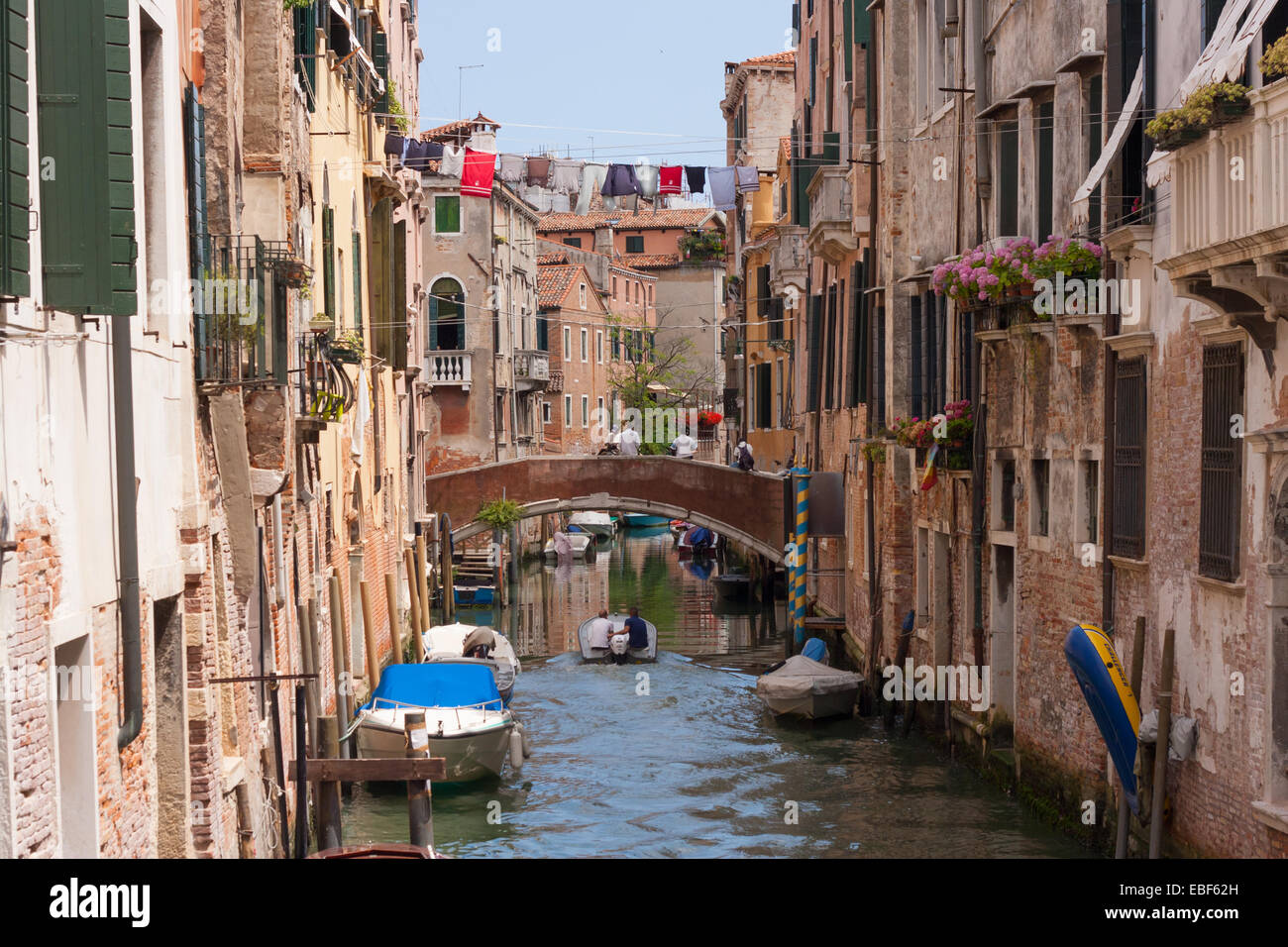 Colorful canal venice hi-res stock photography and images - Alamy