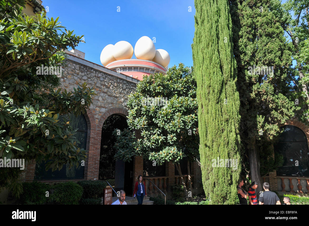 Dali Theatre and Museum, Figueres, in Catalonia, Spain. Stock Photo