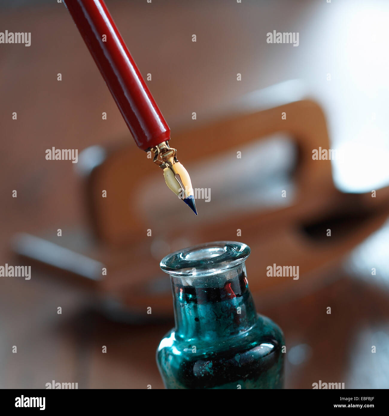 Vintage ink blotter Cut Out Stock Images & Pictures - Alamy