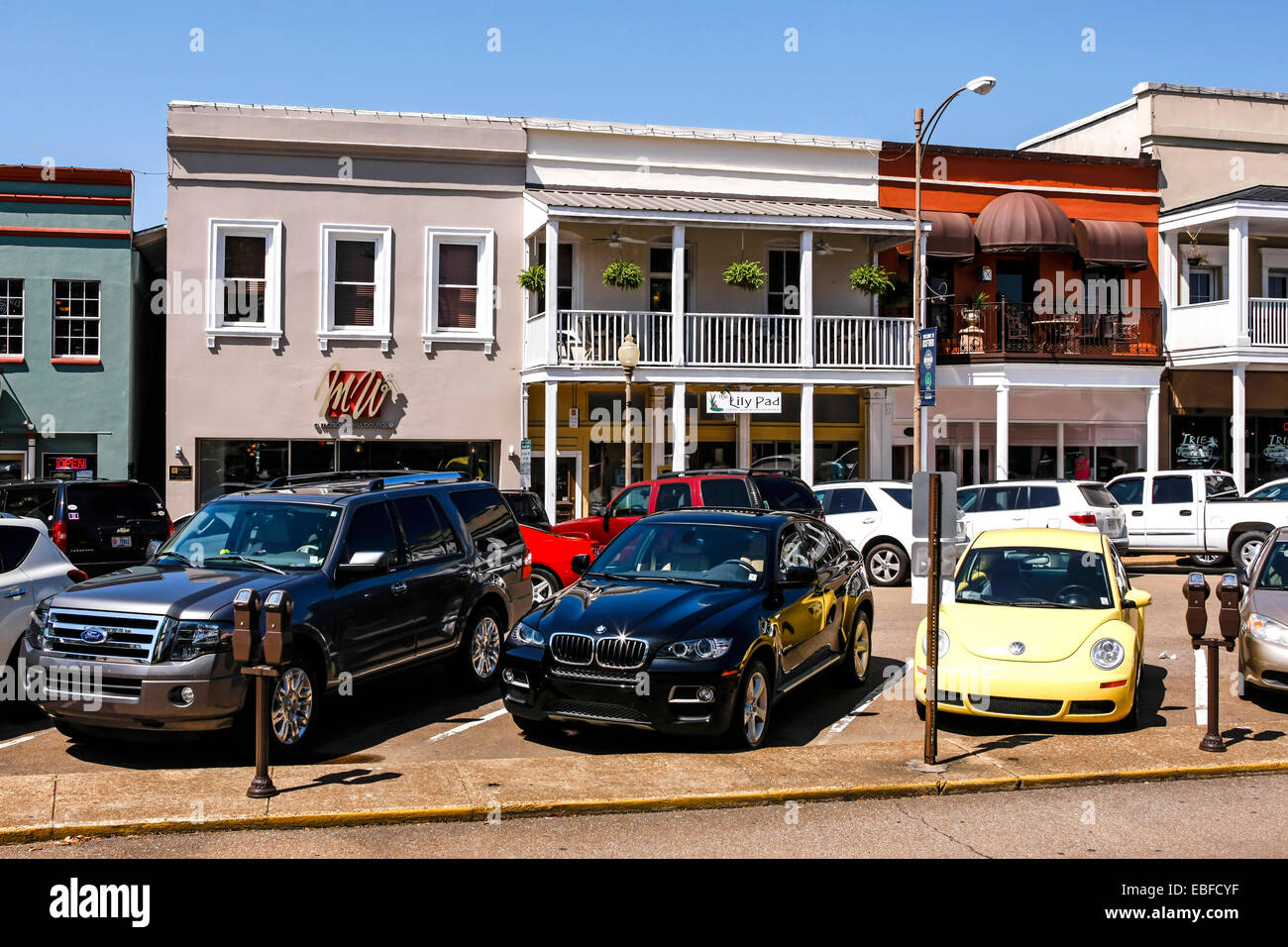 The city square of Oxford Mississippi Stock Photo Alamy