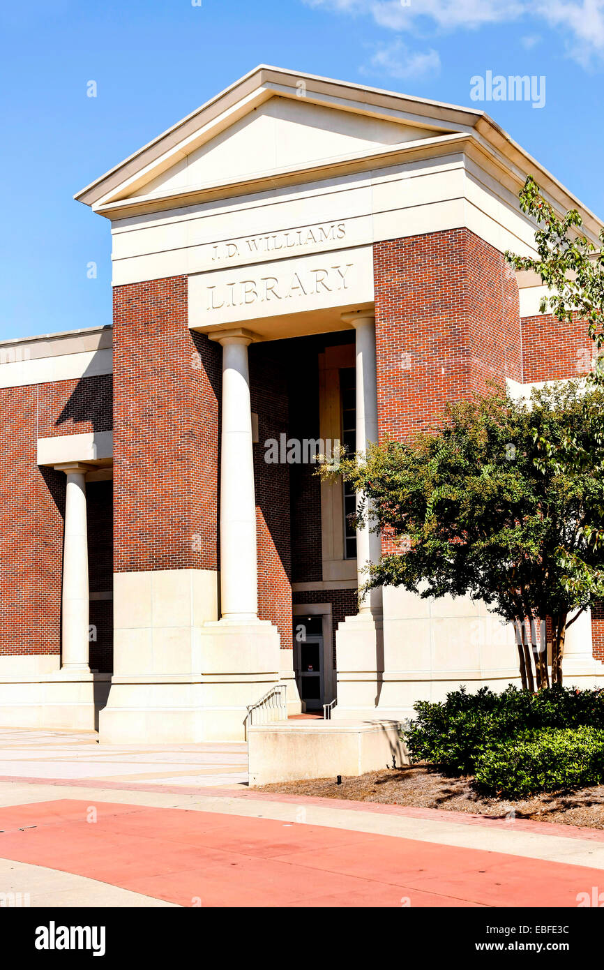 Ole Miss, Campus, Building Mississippi High Resolution Stock