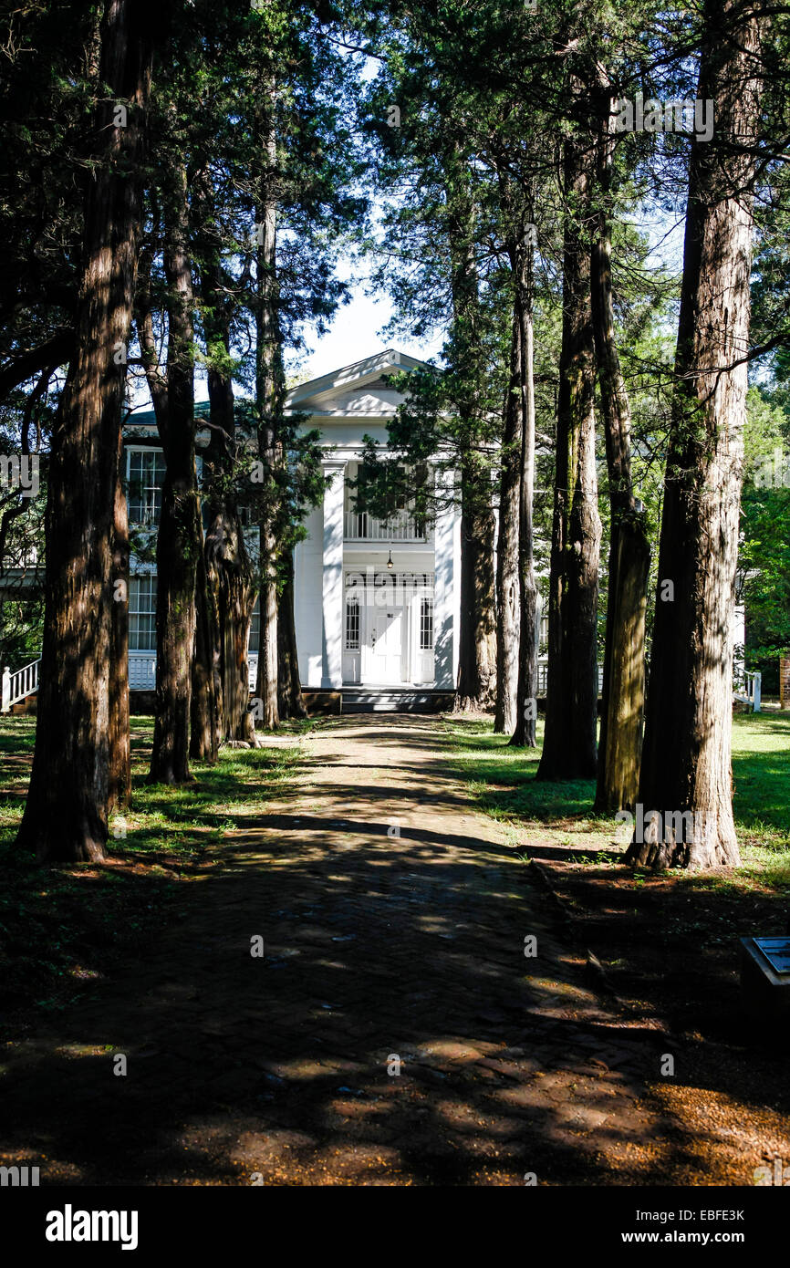 Rowan Oak House. Home of William Faulkner in Oxford Mississippi Stock