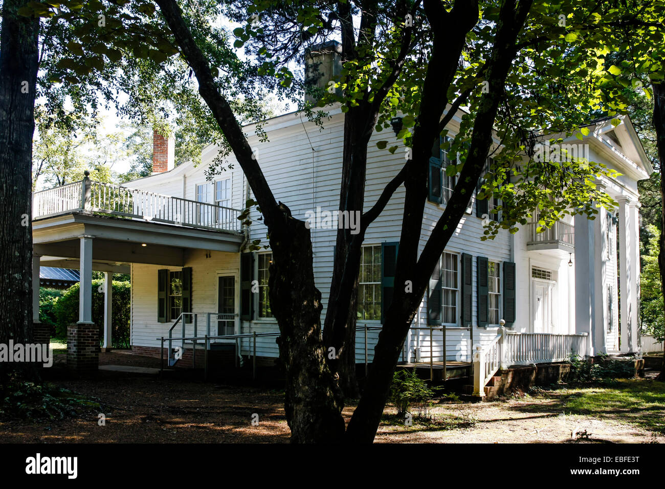 Rowan Oak House. Home of William Faulkner in Oxford Mississippi Stock