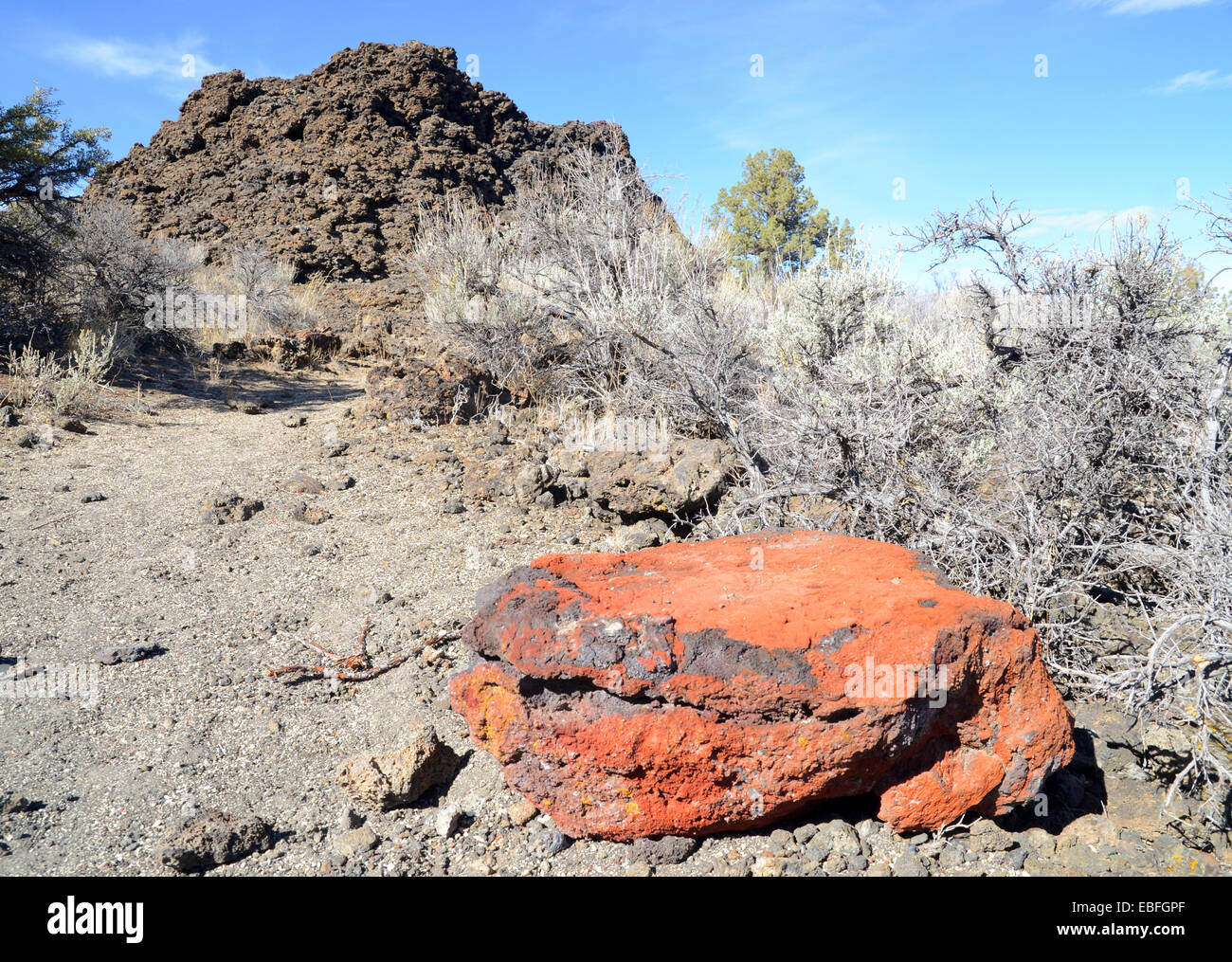 Lava Beds National Monument, California Stock Photo