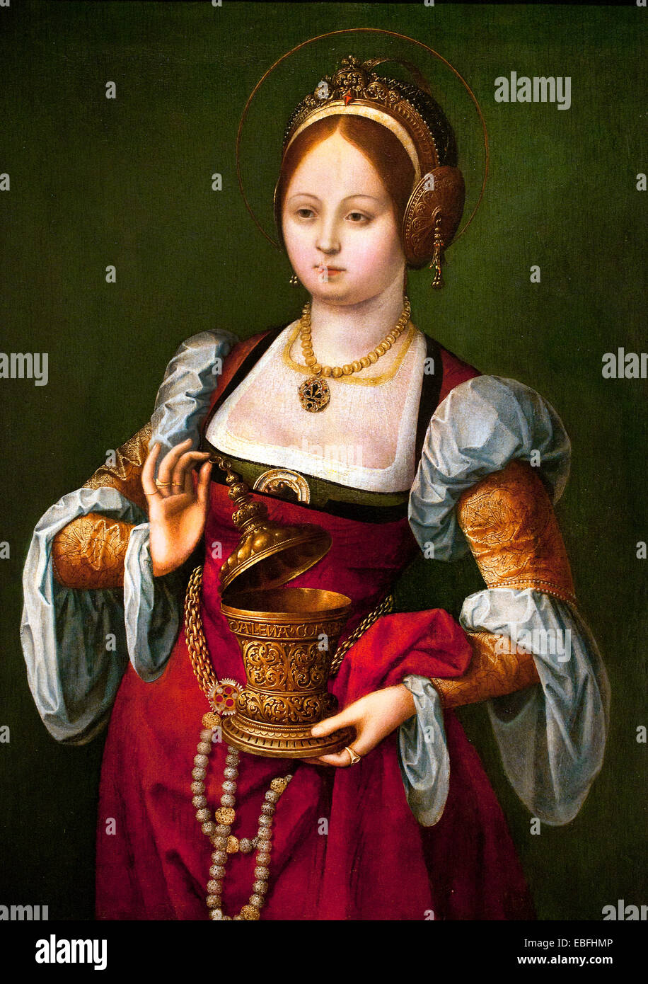 Mary Magdalene 1530 Anonymous 1530-1535 Antwerp Flemish Belgian Belgium Stock Photo
