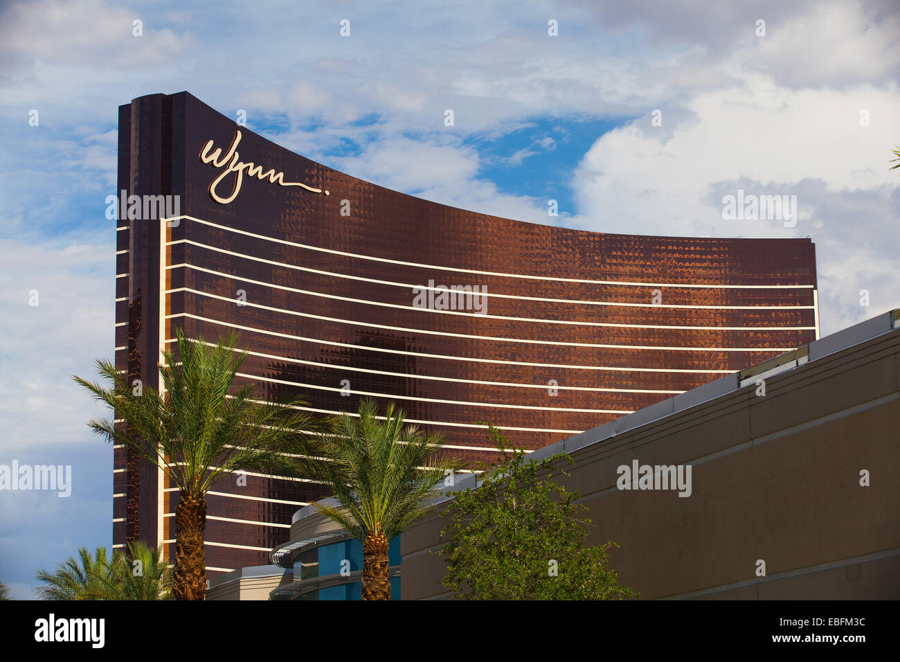Las Vegas, USA - JULY 11 ,2011: Wynn Las Vegas is a luxury resort and casino on the Las Vegas Strip in Paradise.The resort cover Stock Photo