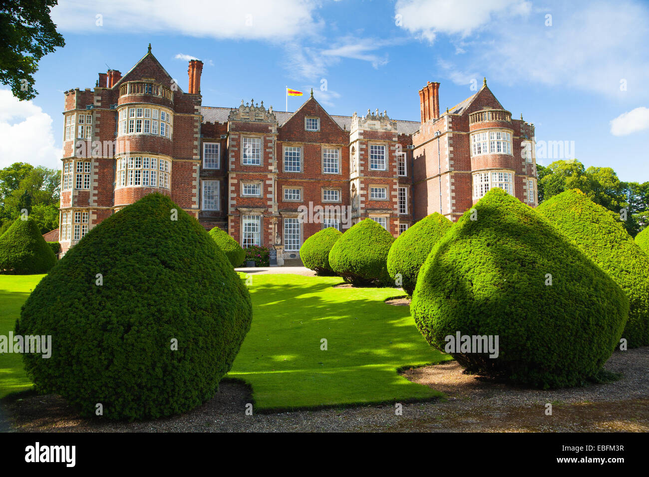 BURTON AGNESENGLAND,JULY 15 Burton Agnes Hall is an Elizabethan manor