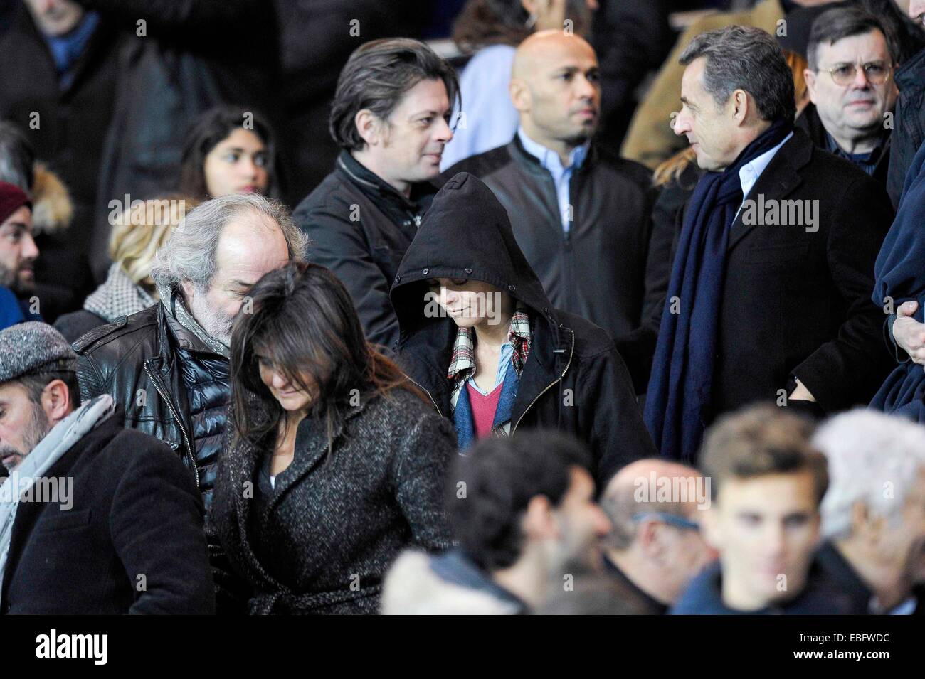 Vanessa Paradis/Benjamin Biolay/Nicolas Sarkozy - 29.11.2014