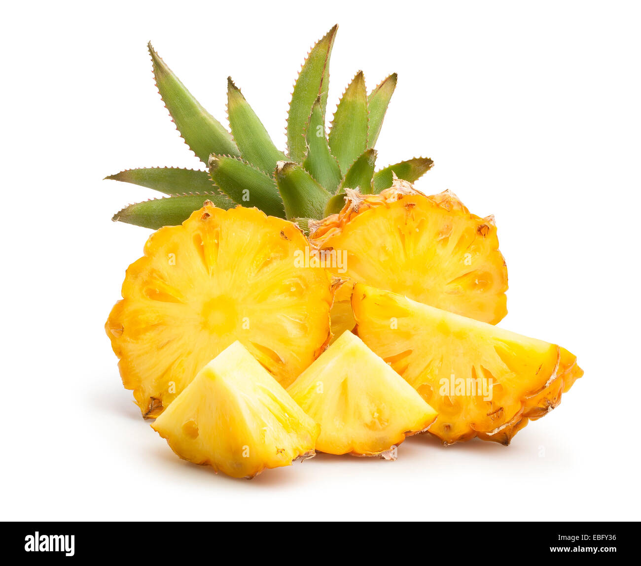 baby pineapple isolated Stock Photo Alamy