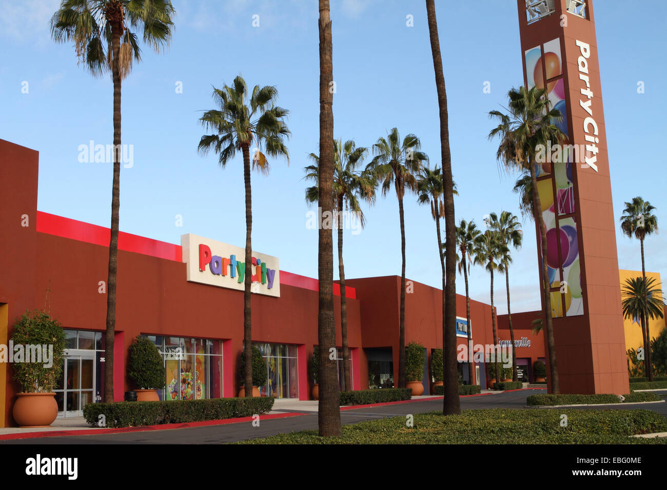 Party City store exterior in Tustin Orange county USA Stock Photo Alamy