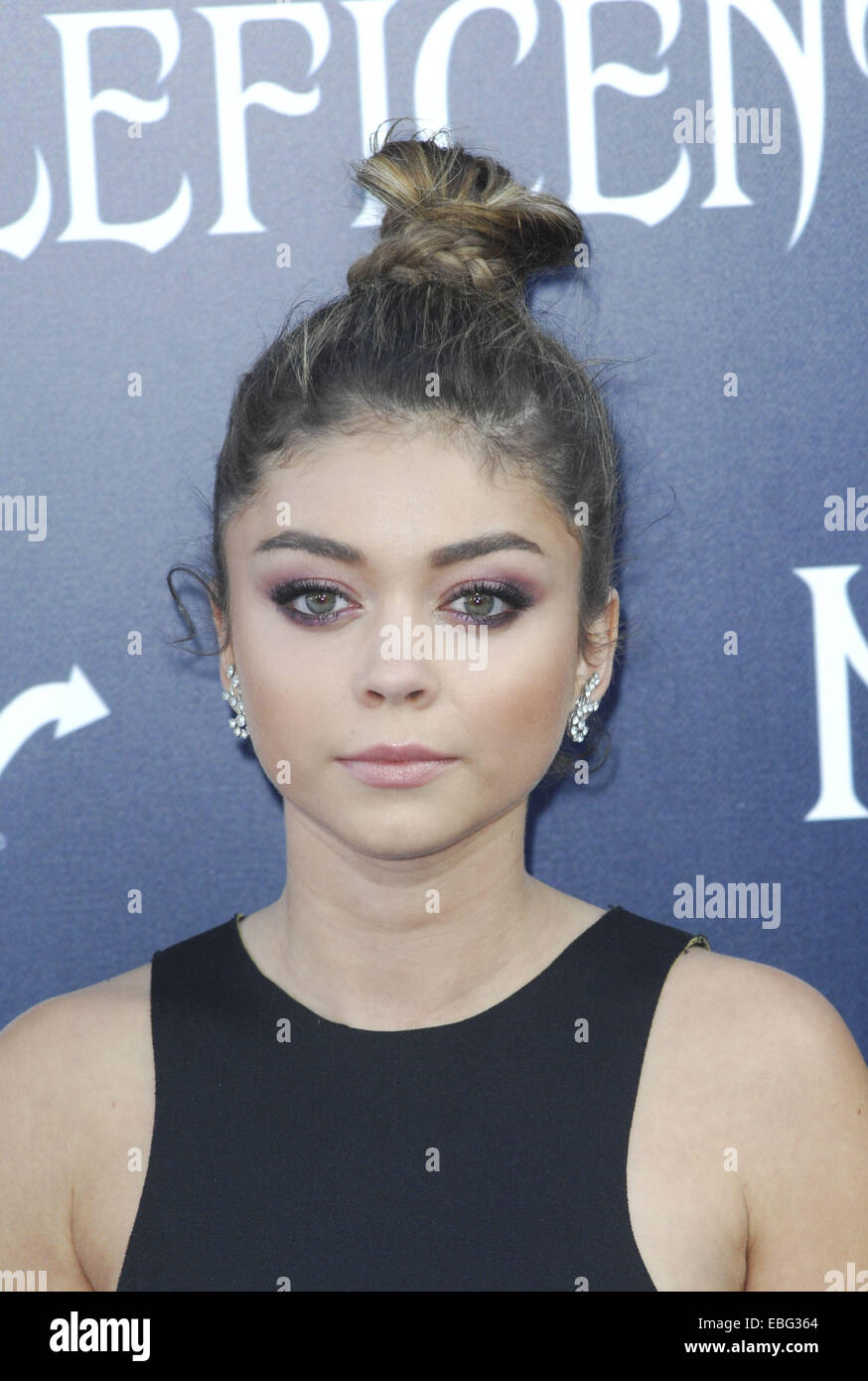 Film Premiere of Maleficent Featuring: Sarah Hyland Where: Los Angeles