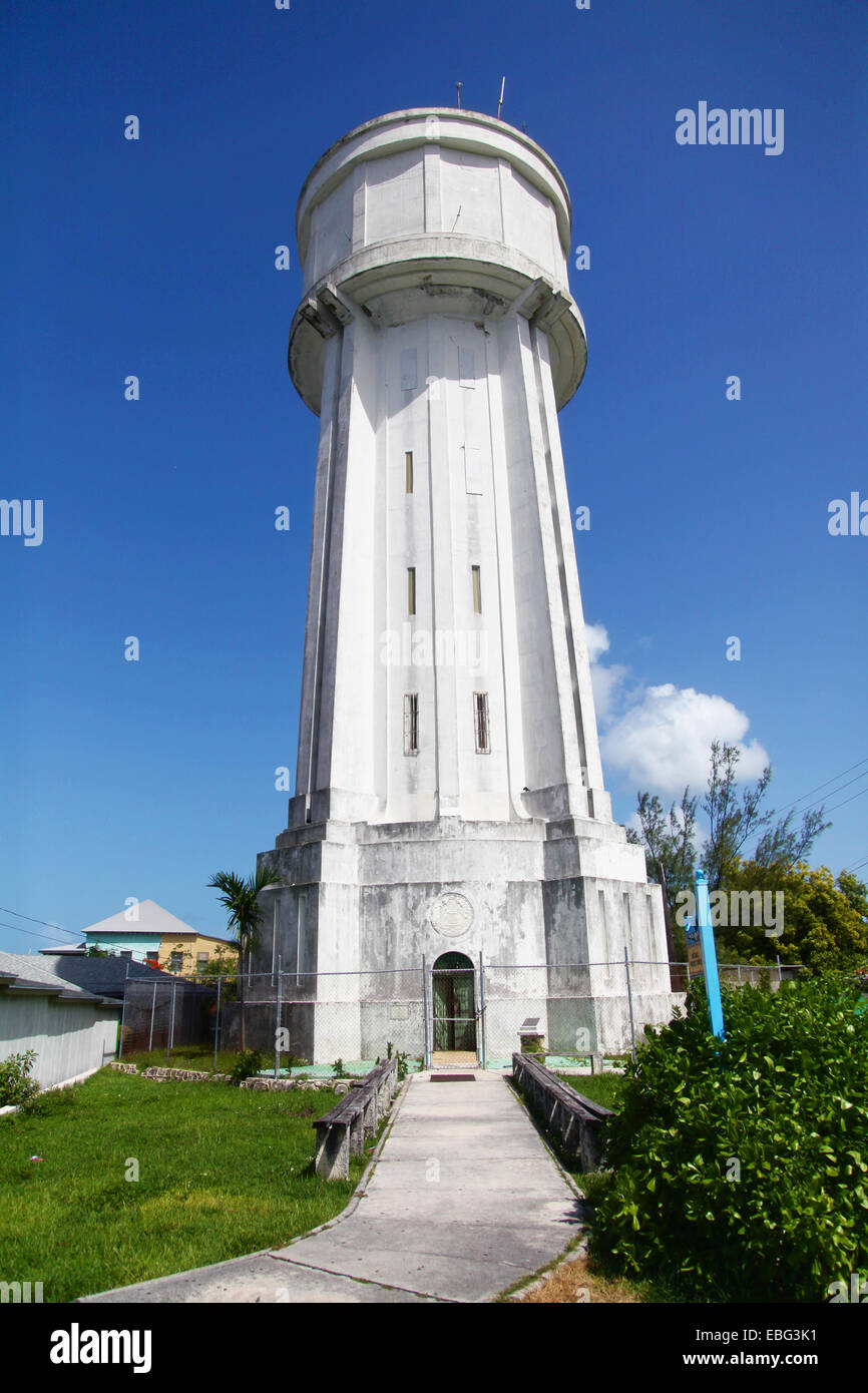 Water Tower in Nassau, Bahamas Stock Photo Alamy