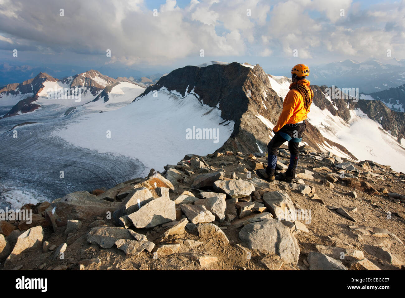 Male mountain climber looks hi-res stock photography and images - Alamy