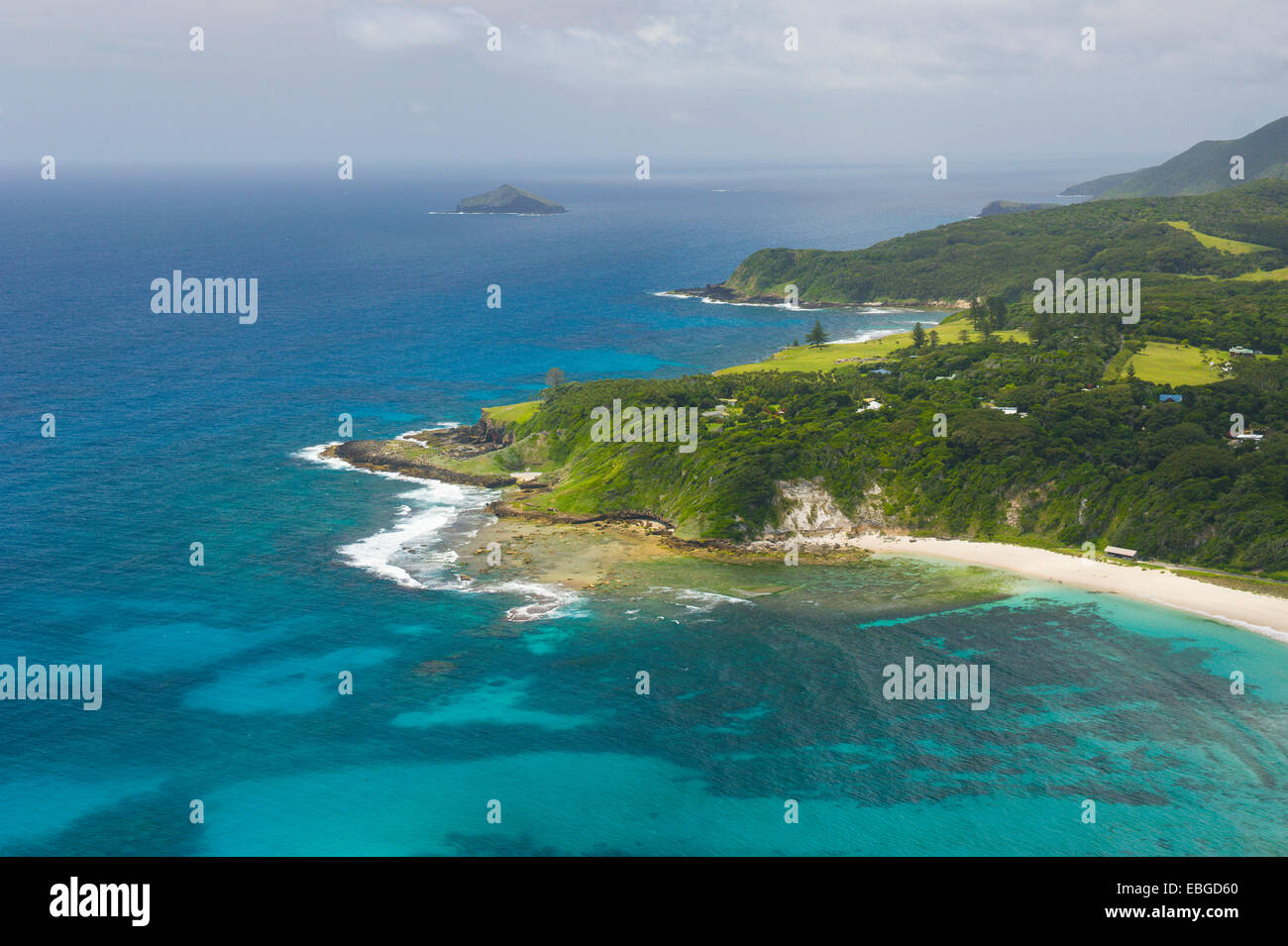 Coastline, Lord Howe Island, New South Wales, Australia Stock Photo Alamy