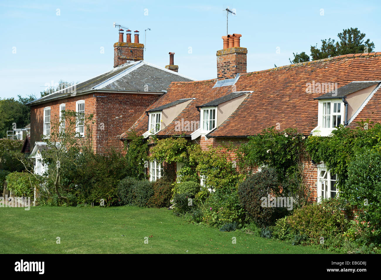 Houses, Orford, Suffolk, UK Stock Photo Alamy