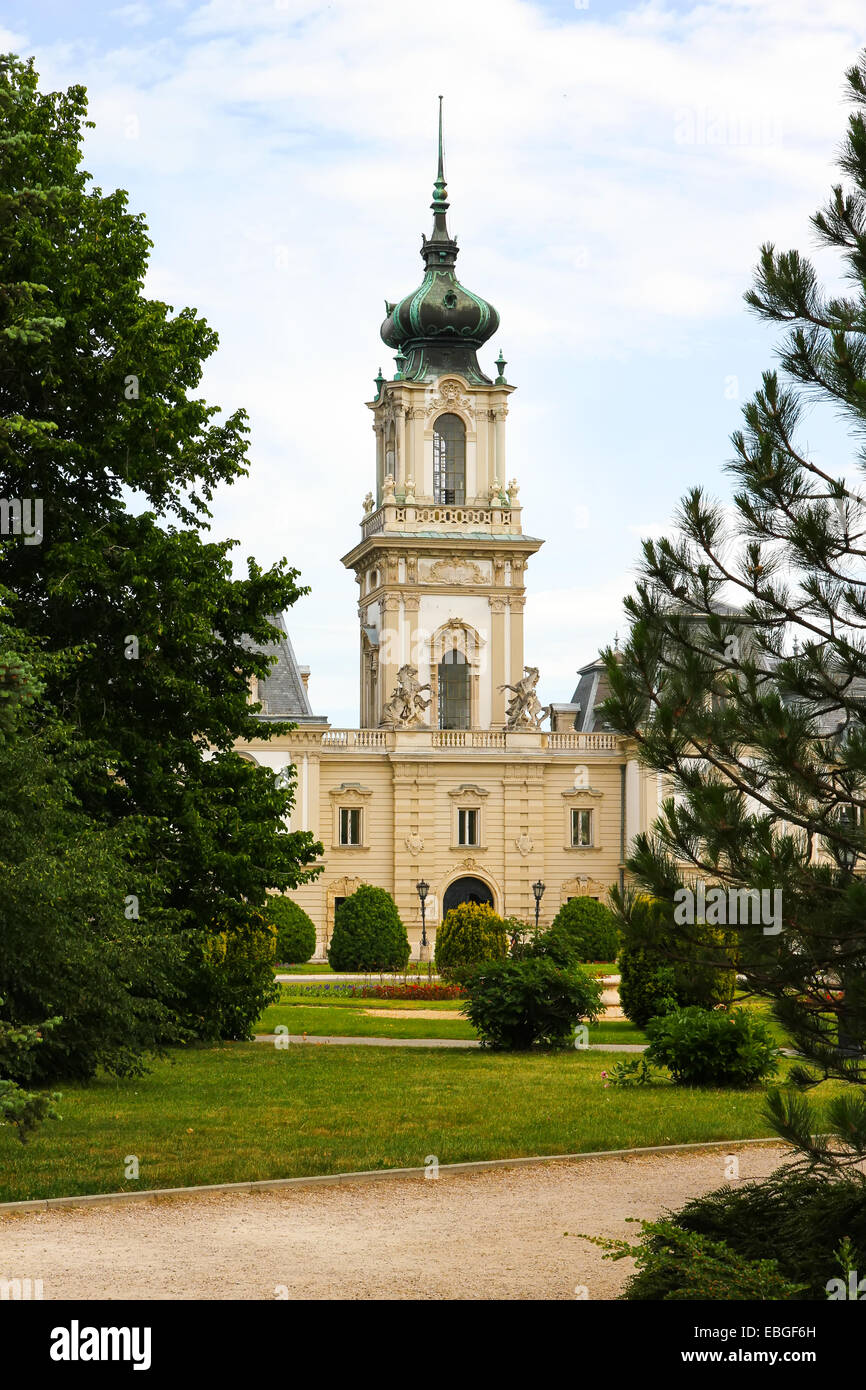 Famous castle in Keszthely, Hungary, Europe. Stock Photo