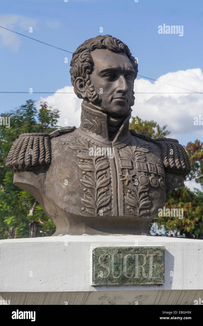 Antonio Jose de Sucre, Independence leader Stock Photo