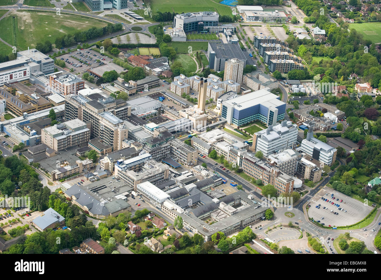 Pic show Addenbrooke's Hospital in Cambridge Stock Photo Alamy