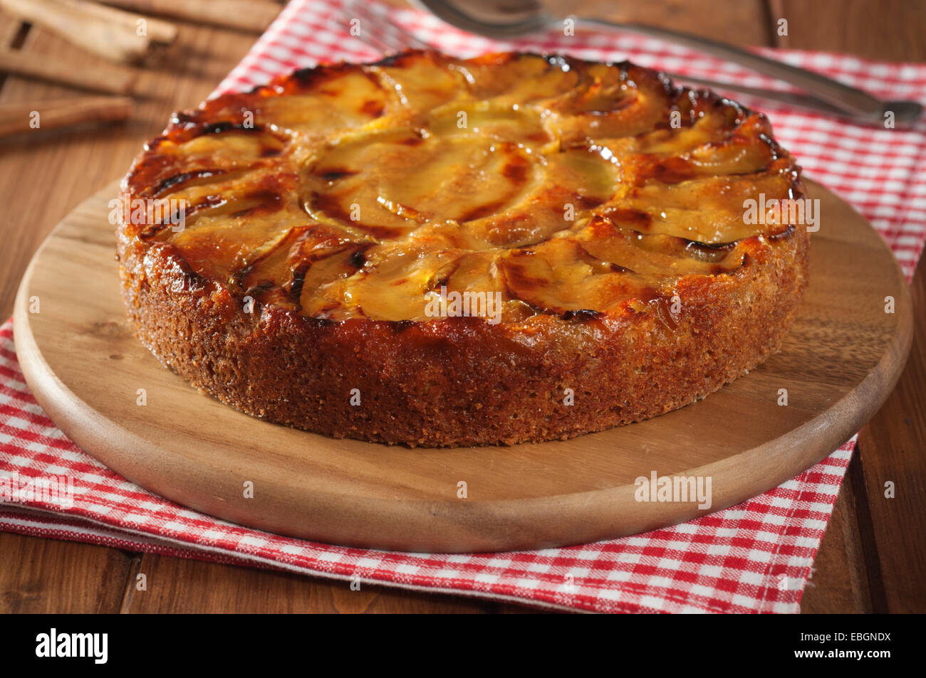 Dutch apple cake Stock Photo Alamy