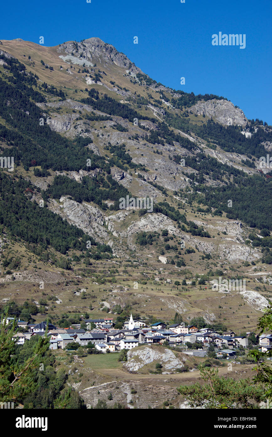 Village of VillarodinBourget Savoie France Stock Photo Alamy