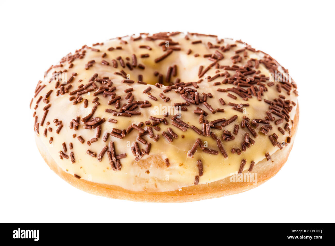 delicious tasty donuts isolated over a white background Stock Photo - Alamy