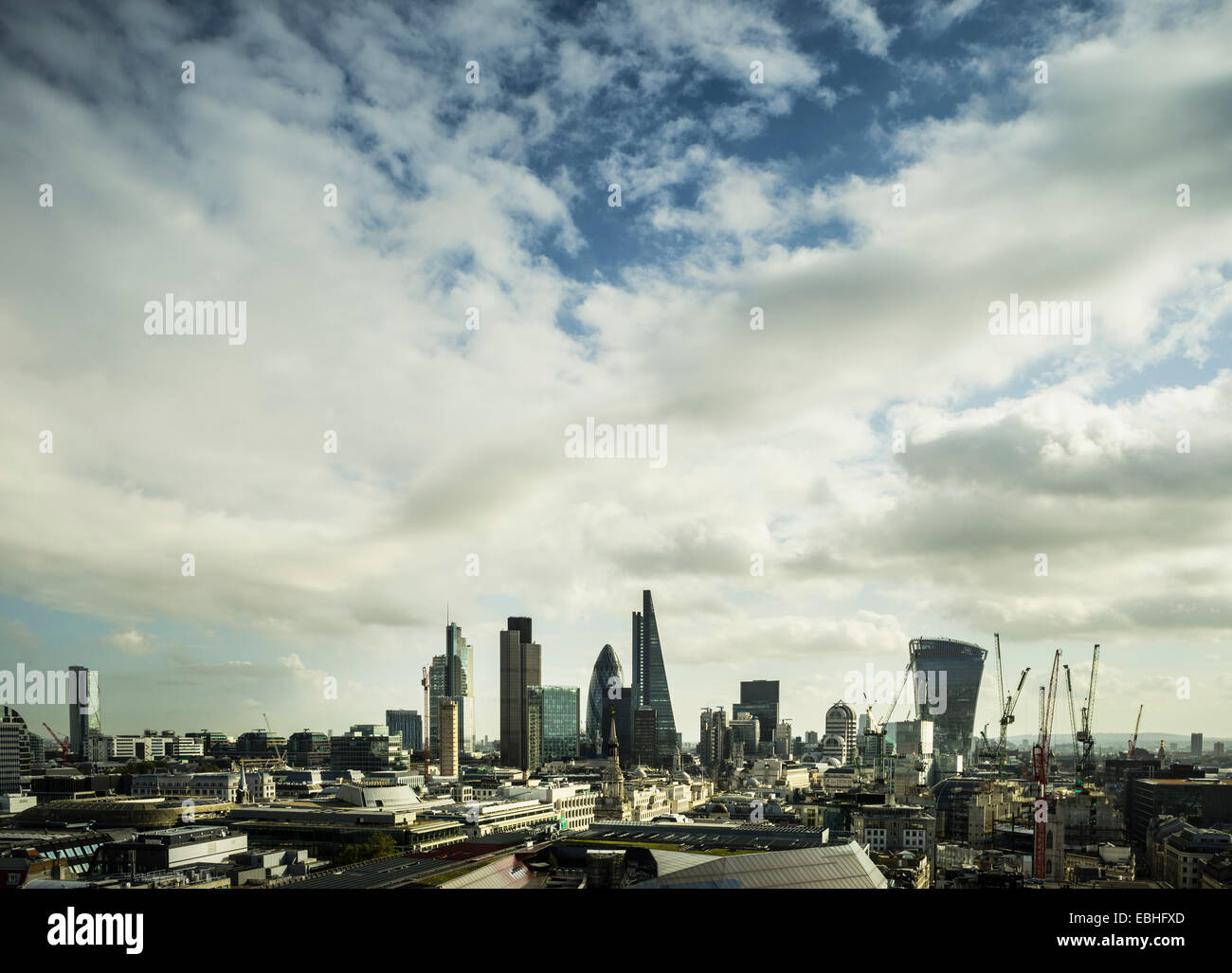 City of London financial district, London, England, UK Stock Photo