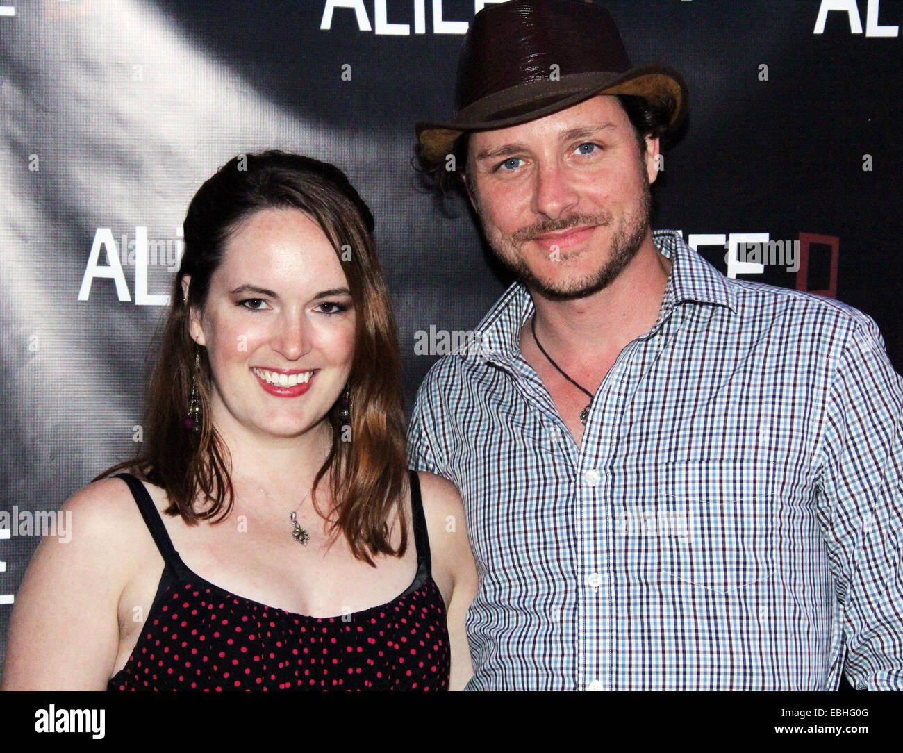 'Alice D' Los Angeles Premiere - Arrivals  Featuring: Sarah Nicklin,Michael Reed Where: Los Angeles, California, United States When: 28 May 2014 Stock Photo
