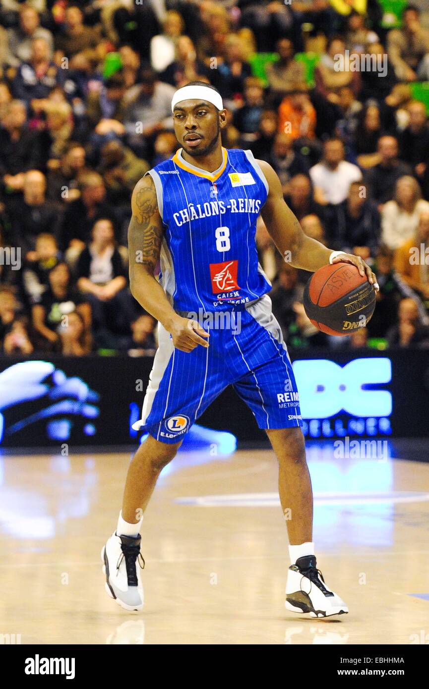 Lionel Chalmers - 29.11.2014 - Lyon Villeurbanne/Chalon Reims - 10e journee  Pro A Photo : Jean Paul Thomas/Icon Sport Stock Photo - Alamy