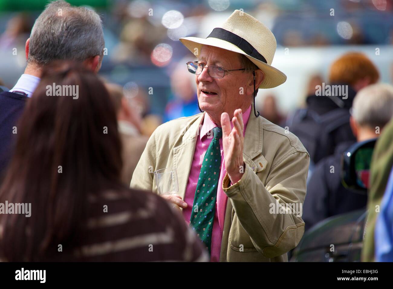 Country gentleman at Rydal Show. Rydal Hall Ambleside The Lake District Cumbria England UK Stock Photo
