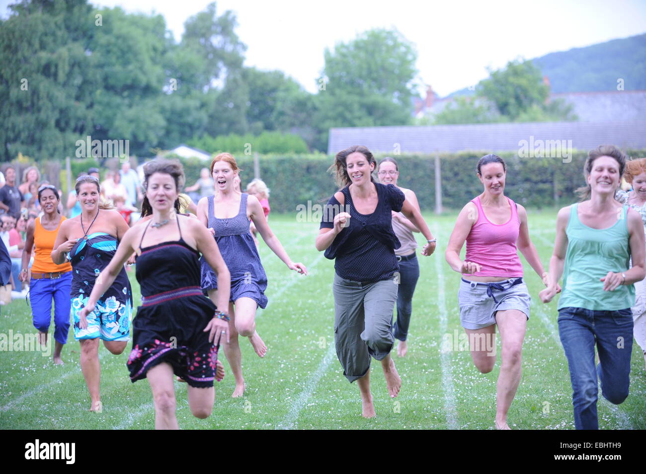 parents race for sports day in school