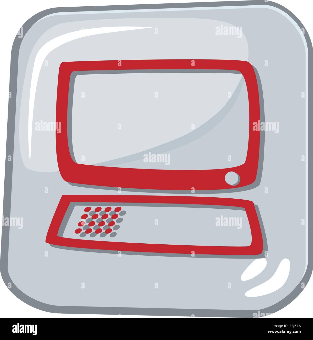 computer multimedia device Stock Vector Image & Art - Alamy