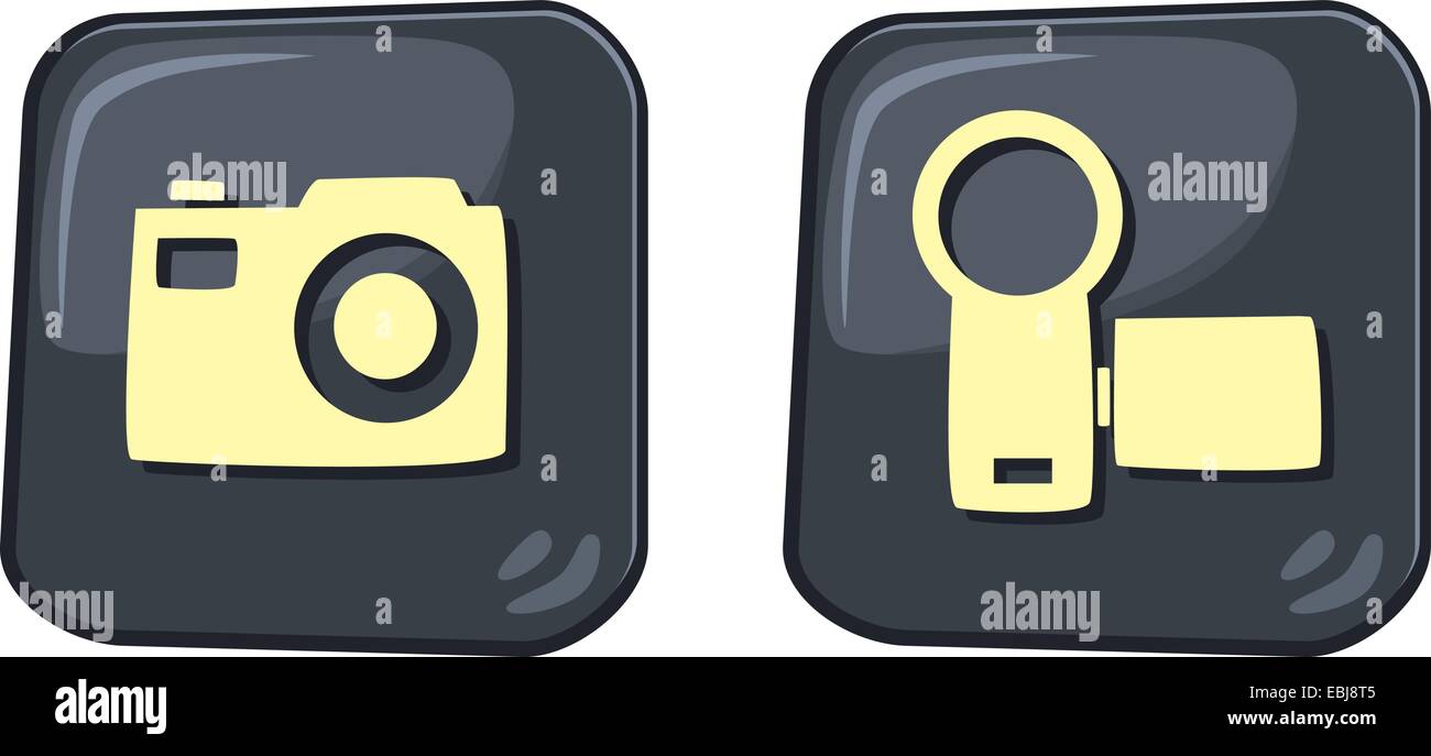 photography camera interface Stock Vector Image & Art - Alamy