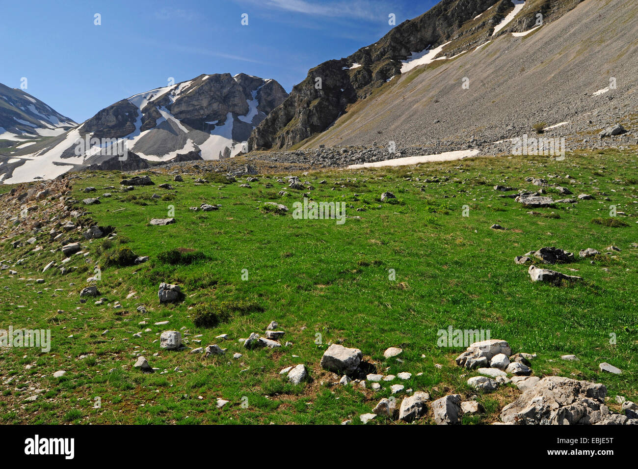 Scree and snow hi-res stock photography and images - Alamy
