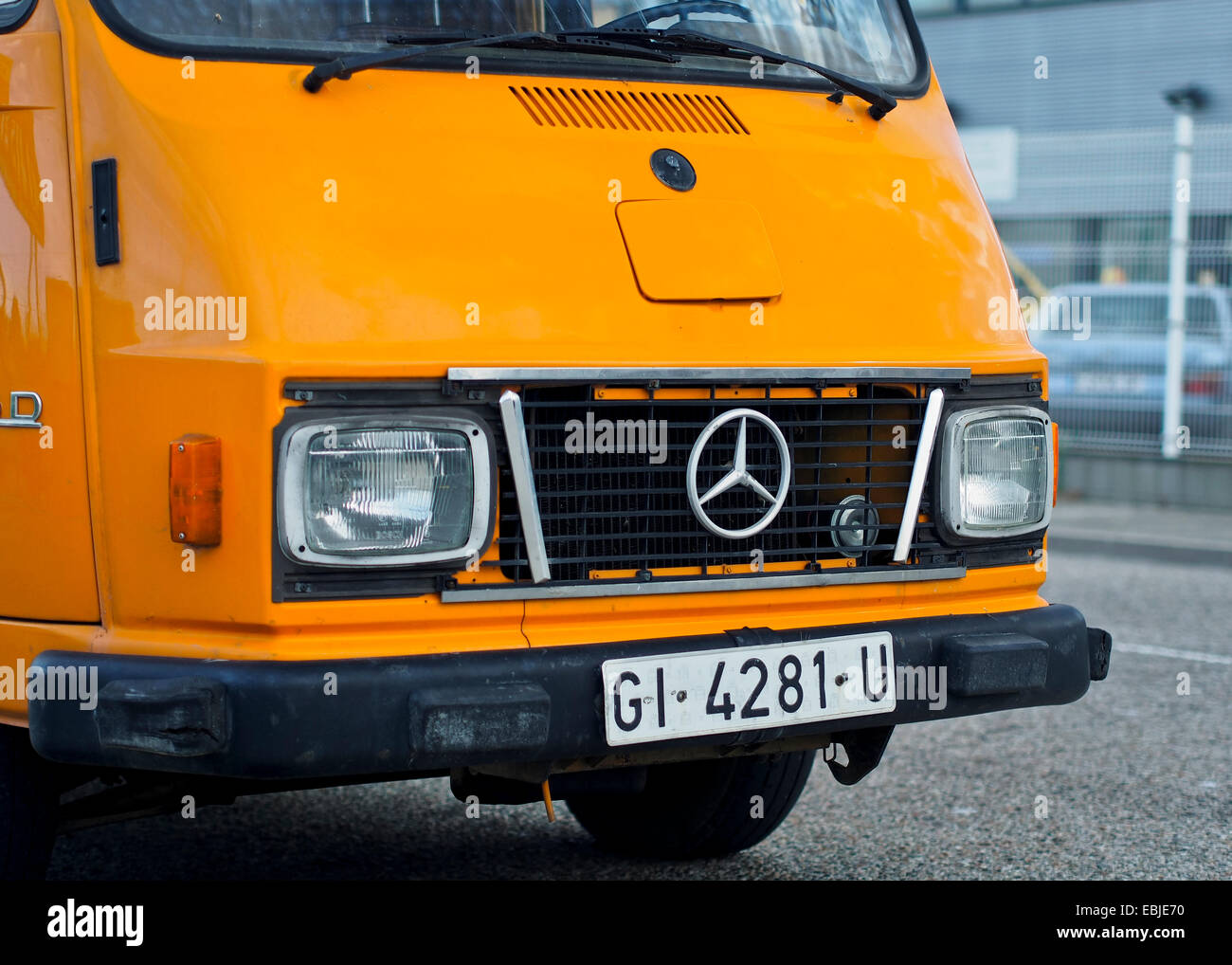 Mercedes D206 Stock Photo - Alamy