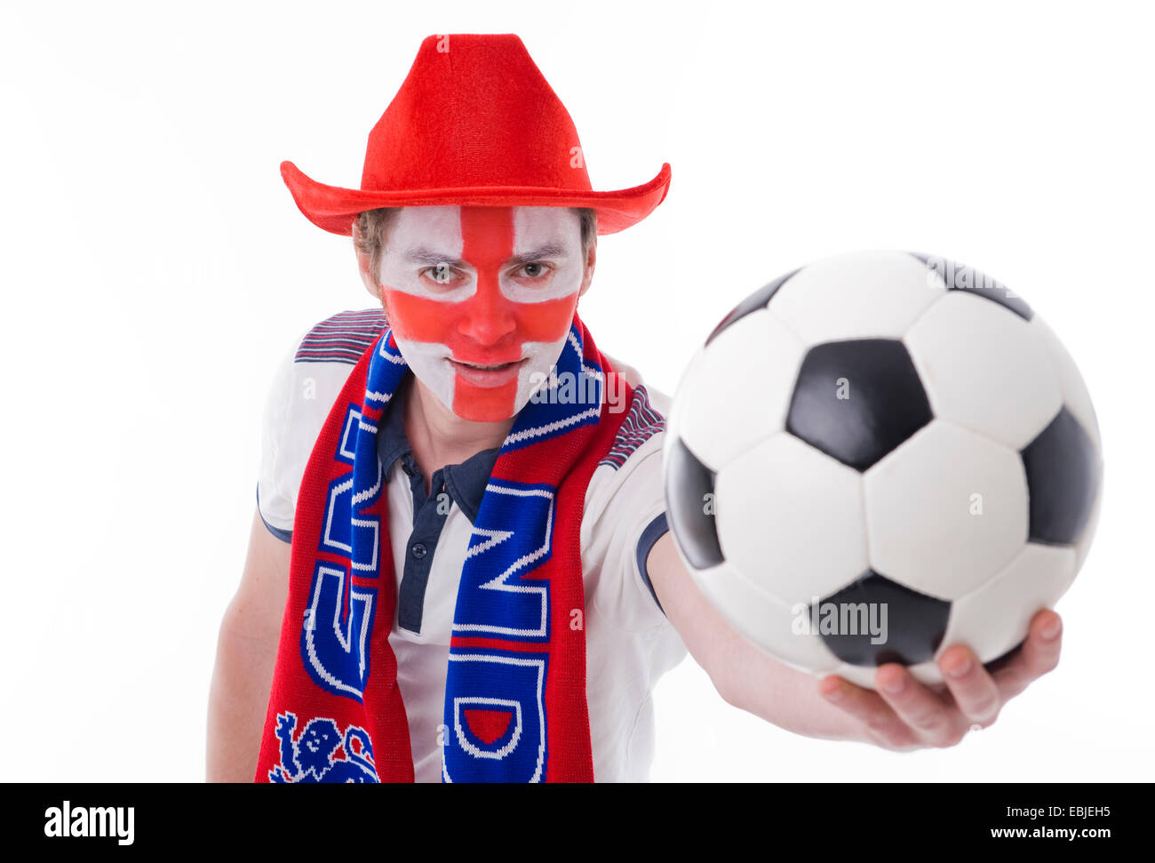 english soccer fan Stock Photo Alamy