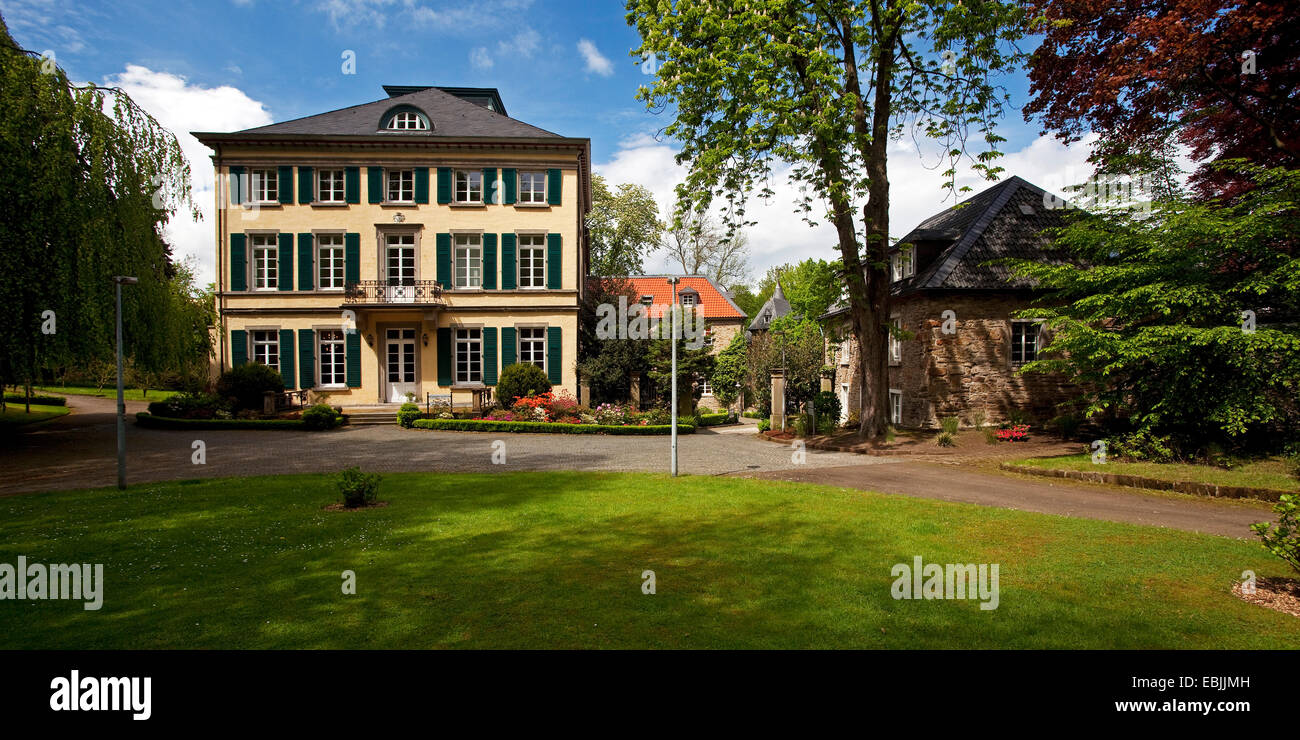 Schellenberg palace, Germany, North RhineWestphalia, Ruhr Area, Essen