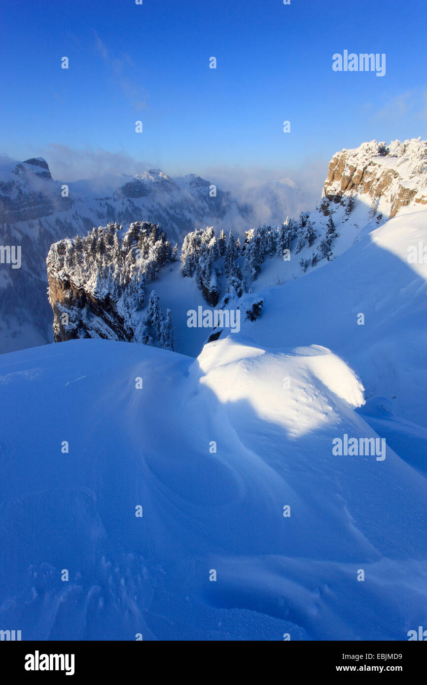 Snow covered ravine hi-res stock photography and images - Alamy