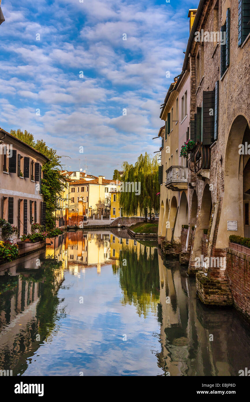 Treviso / Canale dei Buranelli Stock Photo - Alamy