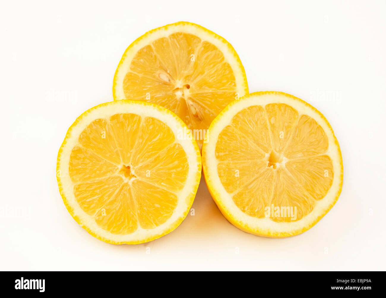 oranges sliced Stock Photo