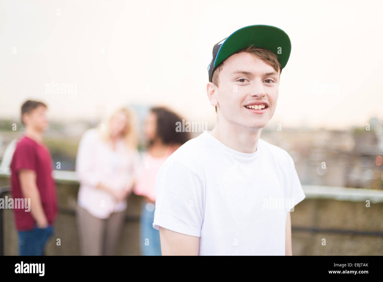 Teenage Boy Wearing Hat High Resolution Stock Photography and Images - Alamy