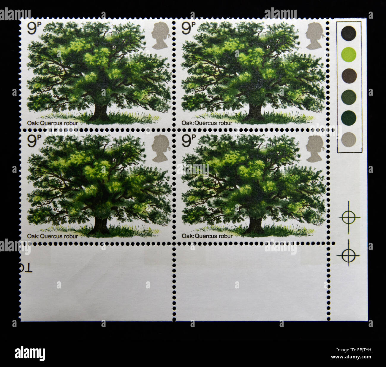 Postage Stamps Great Britain Queen Elizabeth Ii Tree Planting Stock Photo Alamy